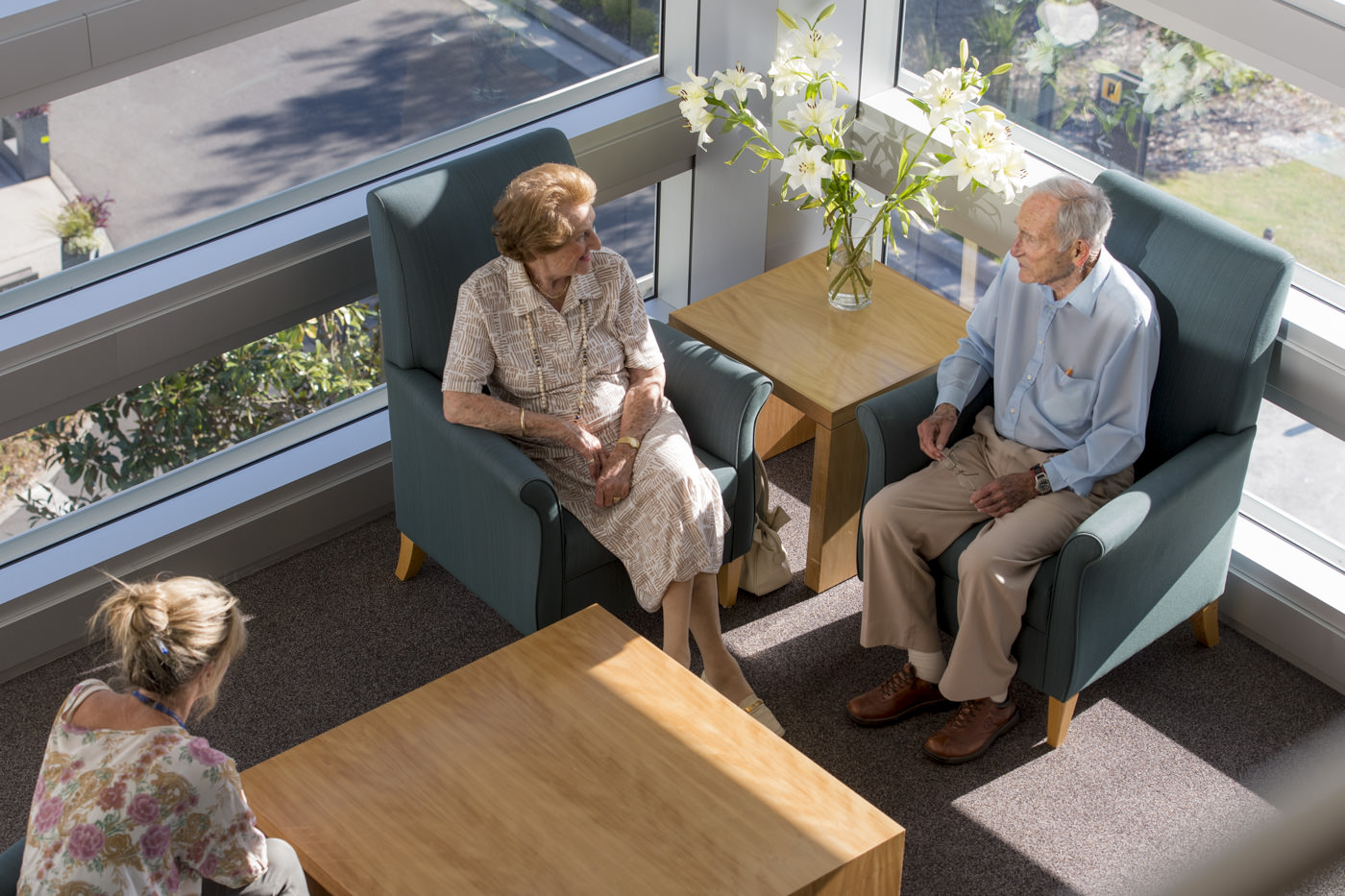 Aged care photography by Gavin Jowitt - Sydney Photographer