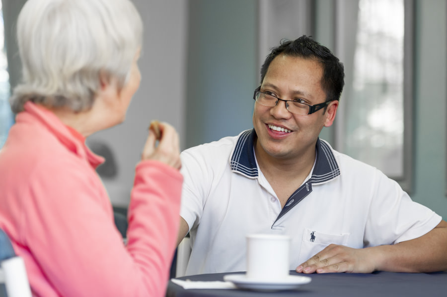 Aged care photography by Gavin Jowitt - Sydney Photographer