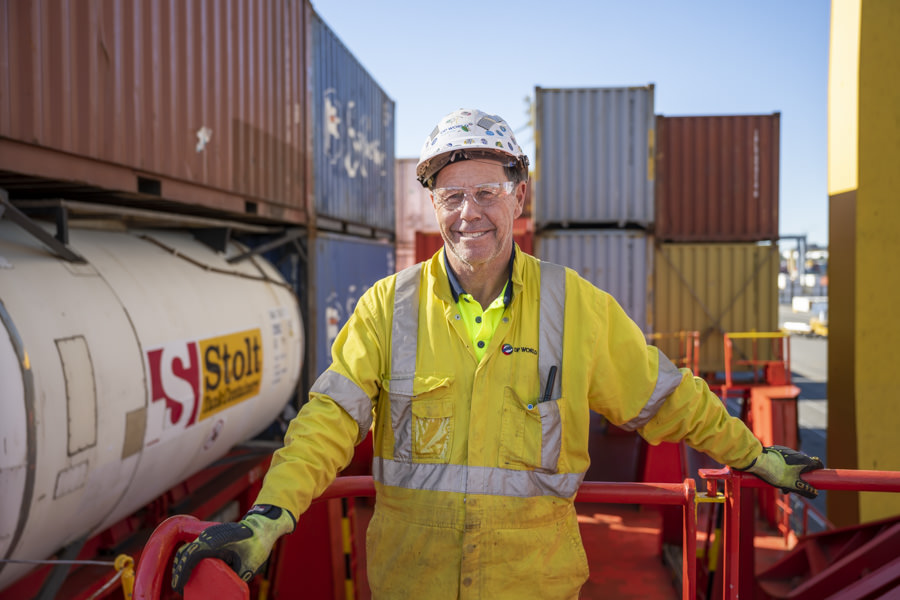 DP World case study - Industrial photography by Gavin Jowitt - Sydney Photographer