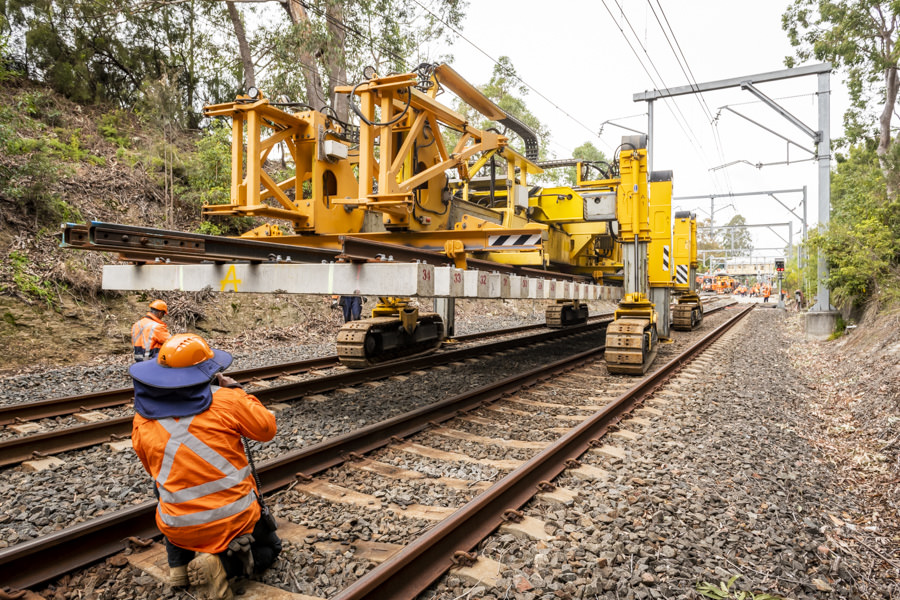 Sydney Trains industrial photography by Gavin Jowitt - Sydney Photographer