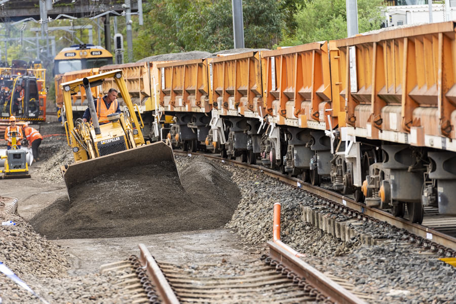 Sydney Trains industrial photography by Gavin Jowitt - Sydney Photographer