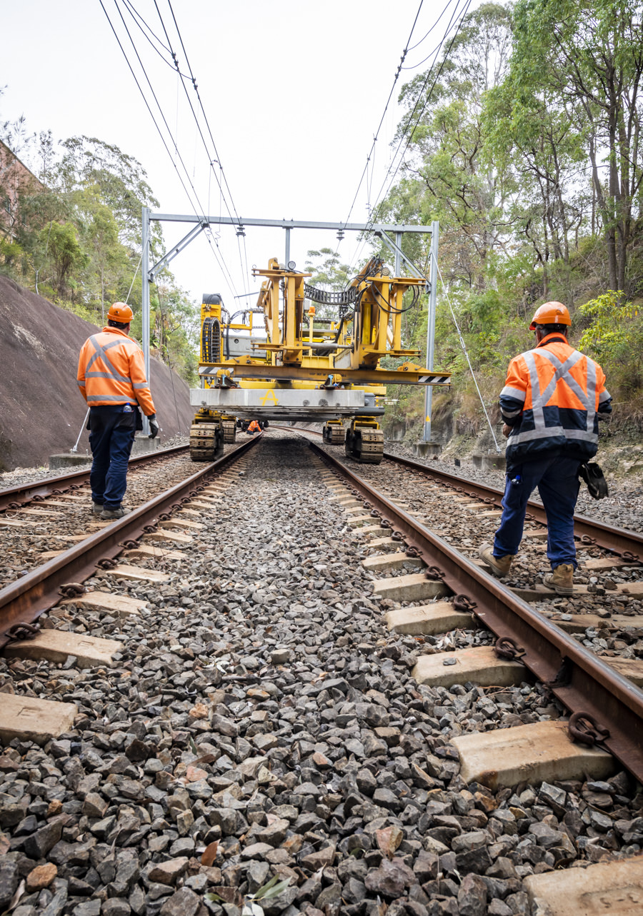 Sydney Trains industrial photography by Gavin Jowitt - Sydney Photographer