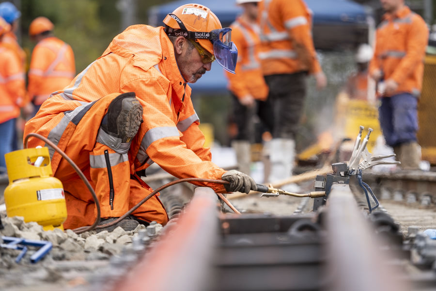 Sydney Trains industrial photography by Gavin Jowitt - Sydney Photographer