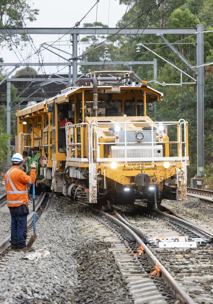 Sydney Trains industrial photography by Gavin Jowitt - Sydney Photographer