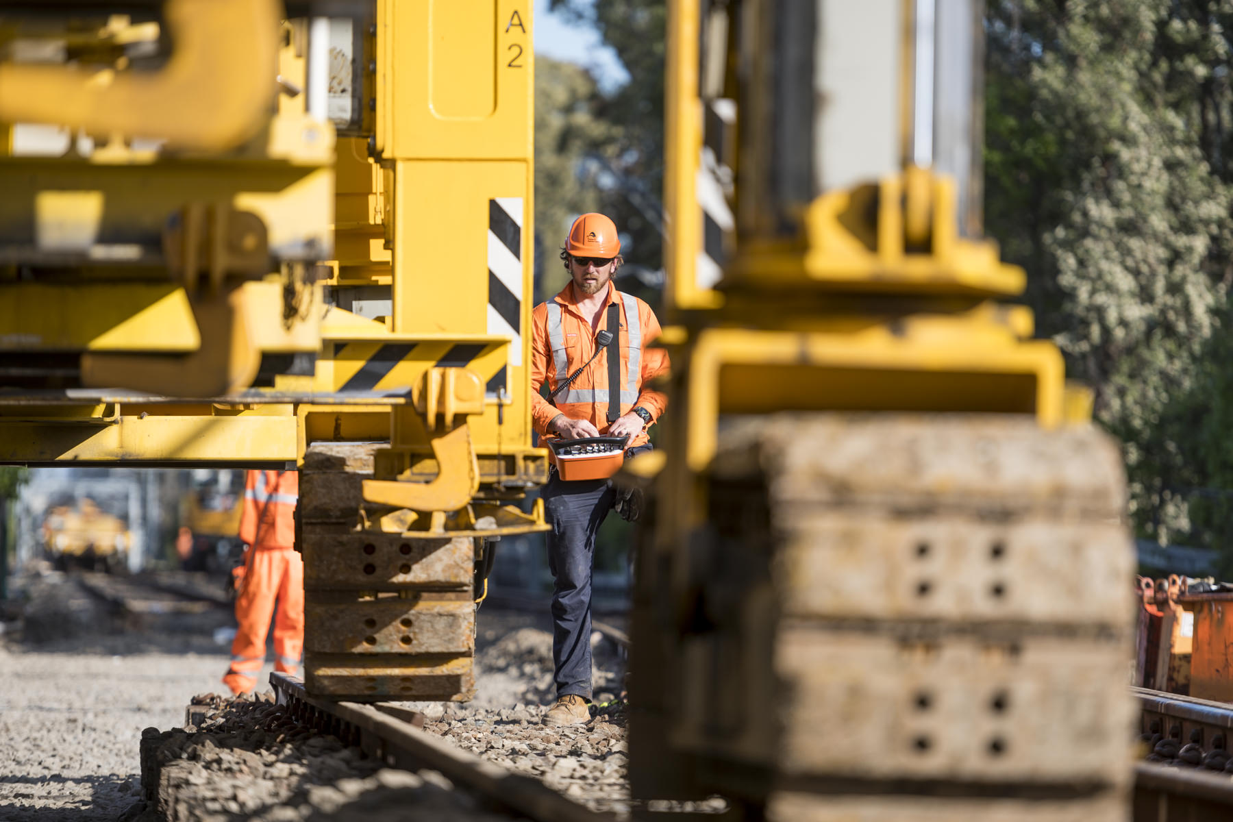 Sydney Trains industrial photography by Gavin Jowitt - Sydney Photographer